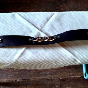 Leather belt